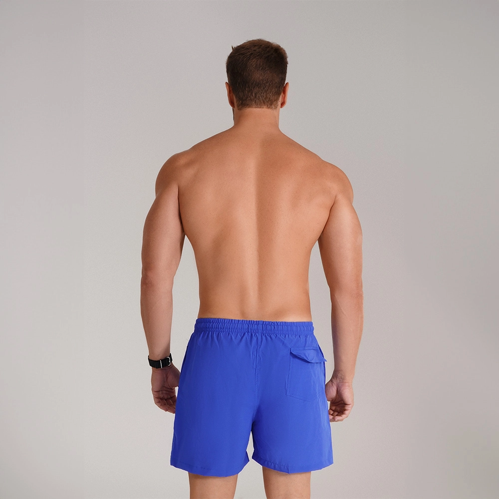 Short Banho Growth Manuscrito Azul Royal