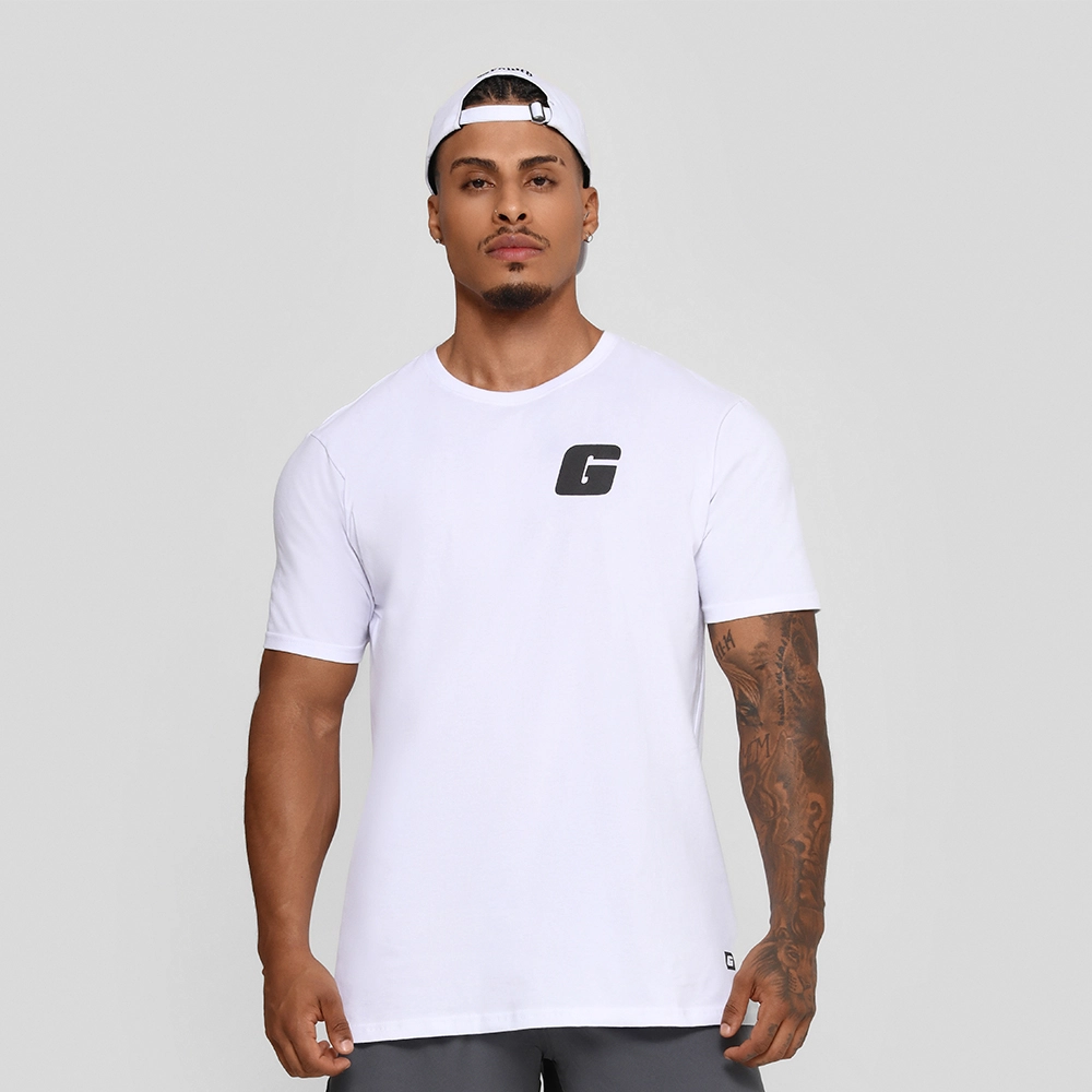 Camiseta Branca Growth Logo G