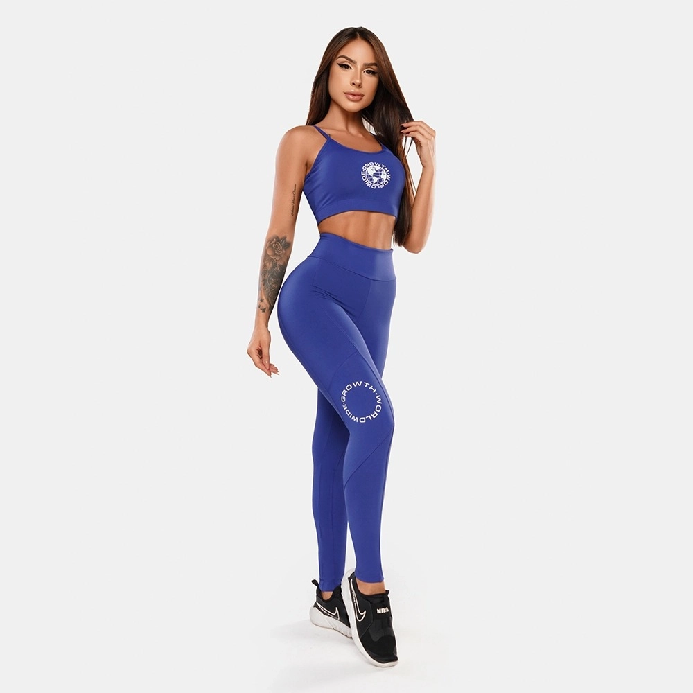 LEGGING GROWTH WORLD AZUL -  GROWTH SUPPLEMENTS