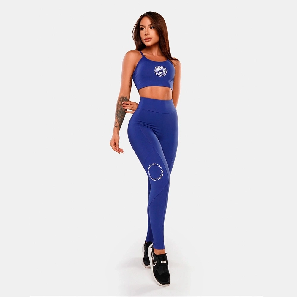 LEGGING GROWTH WORLD AZUL -  GROWTH SUPPLEMENTS
