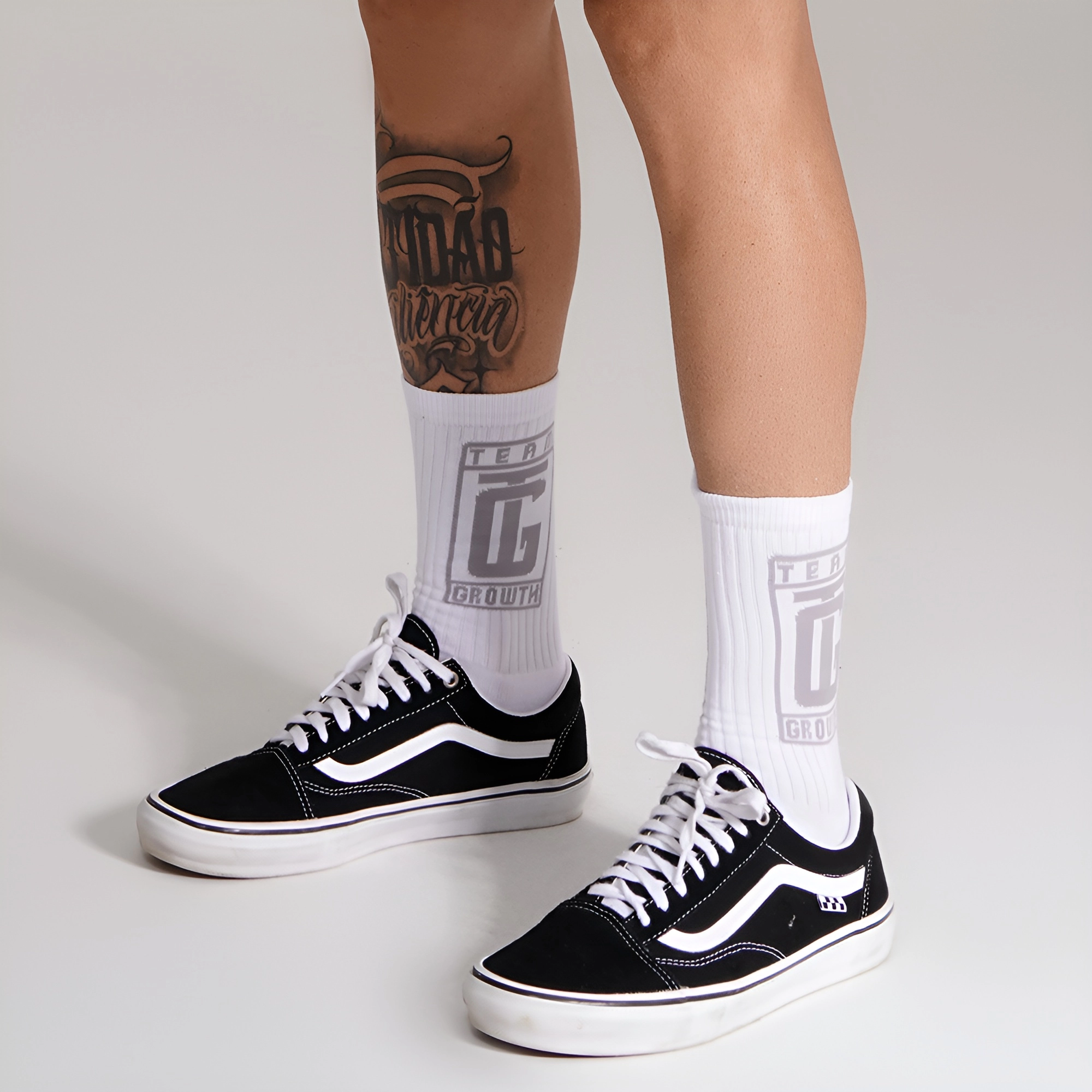 Meia Premium Cano Alto Growth Tg