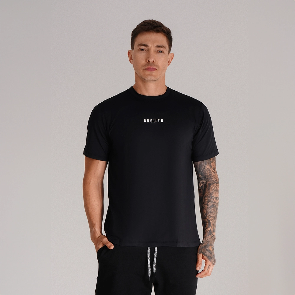 CAMISETA GROWTH PERFORMANCE PRETA - GROWTH SUPPLEMENTS