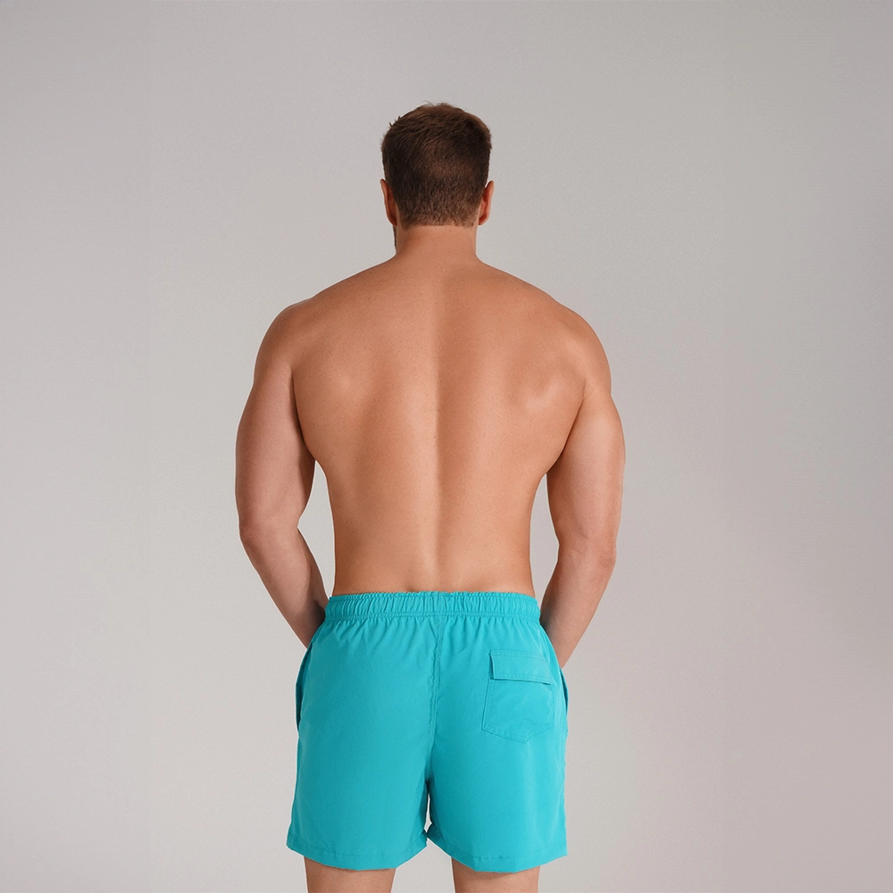 Short Banho Growth Manuscrito Azul Pacifico