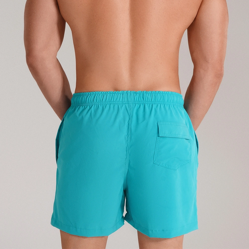 Short Banho Growth Manuscrito Azul Pacifico