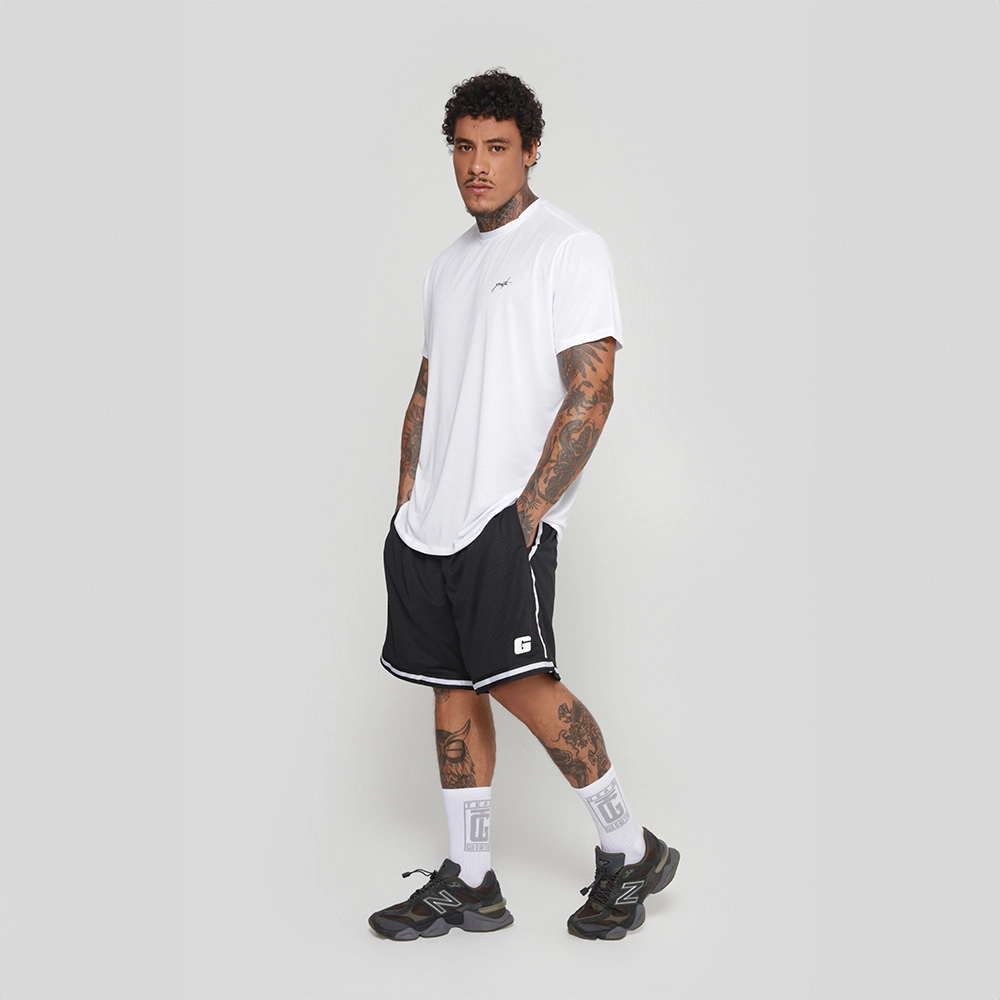 Camiseta Dry Growth Manuscrito Branca