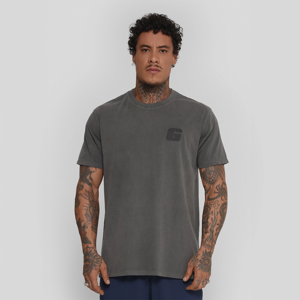 Camiseta Cinza Growth Logo G