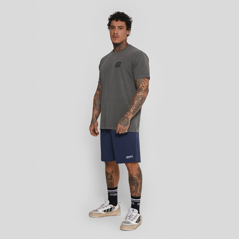Camiseta Cinza Growth Logo G
