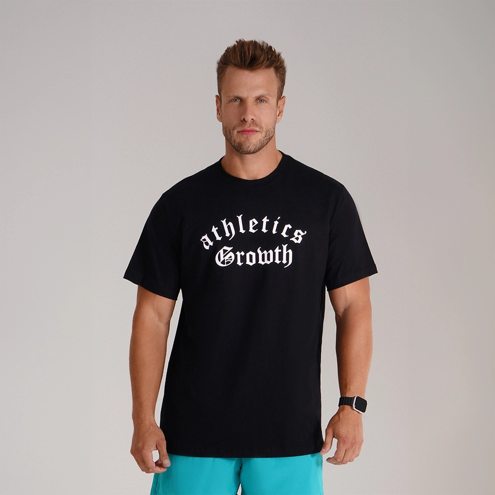 Camiseta Preta Athletics Growth Got