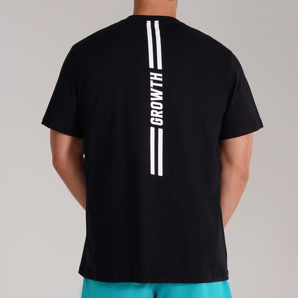 Camiseta Preta Athletics Growth Got