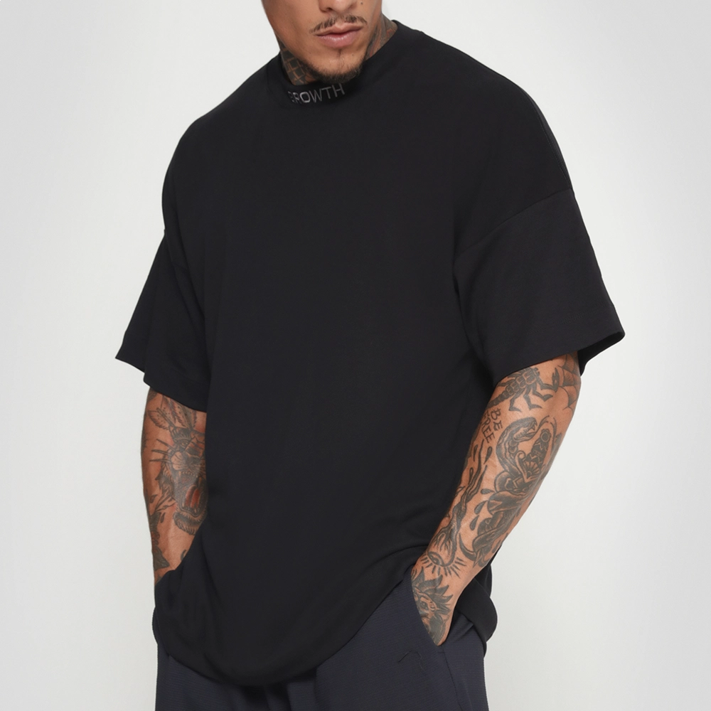 CAMISETA GROWTH OVERSIZED ALL BLACK - GROWTH SUPPLEMENTS