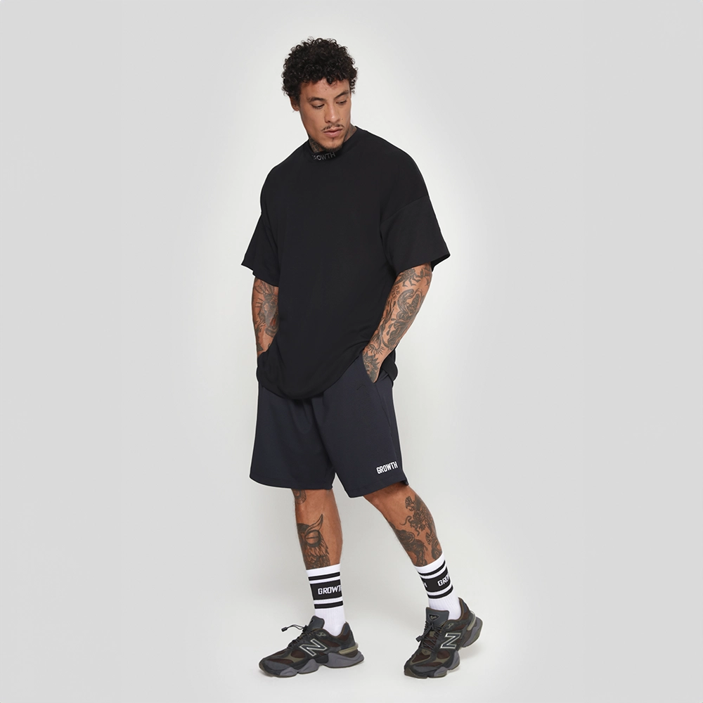 CAMISETA GROWTH OVERSIZED ALL BLACK - GROWTH SUPPLEMENTS