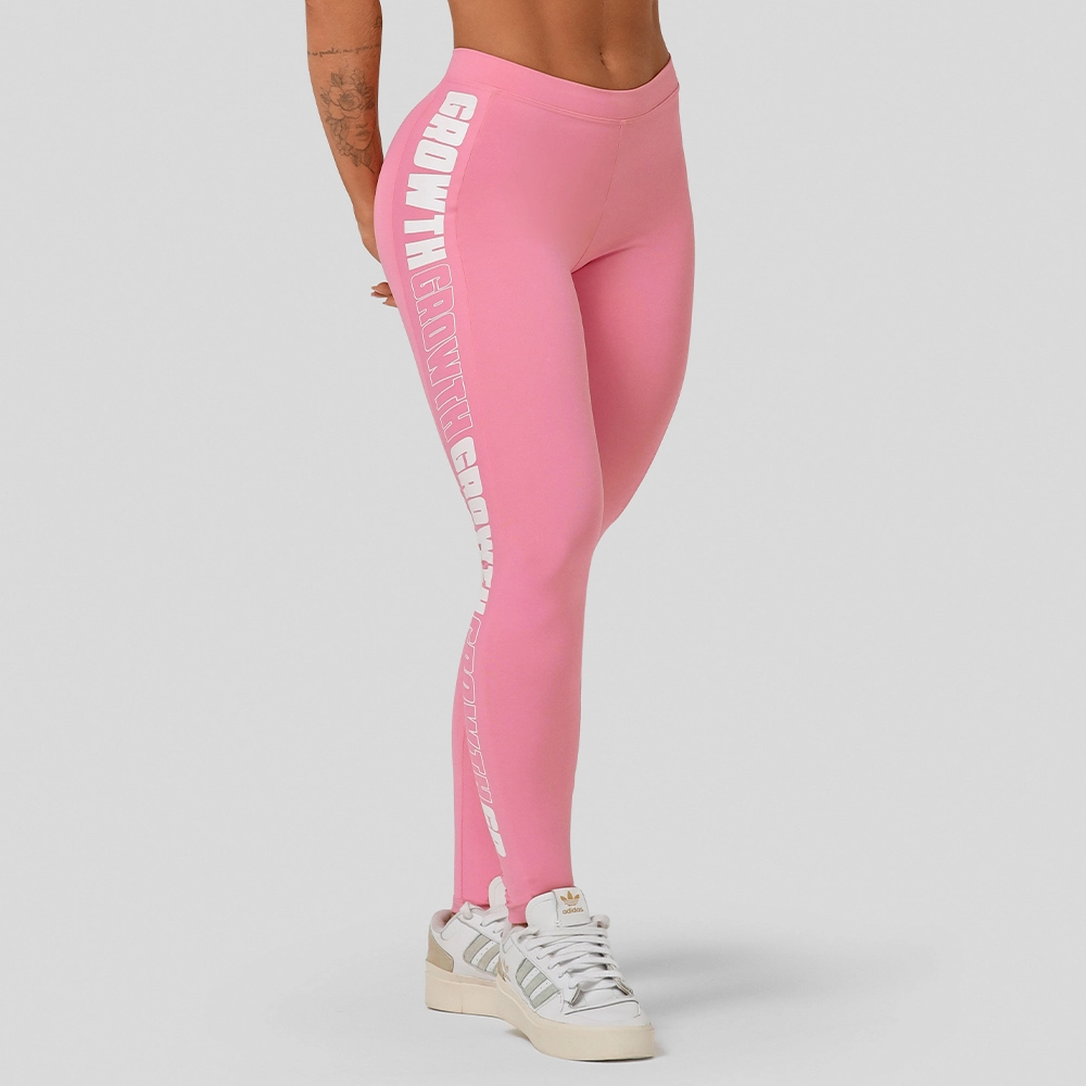 LEGGING ROSA CLARO AD RECORTE LOGO GROWTH - GROWTH SUPPLEMENTS