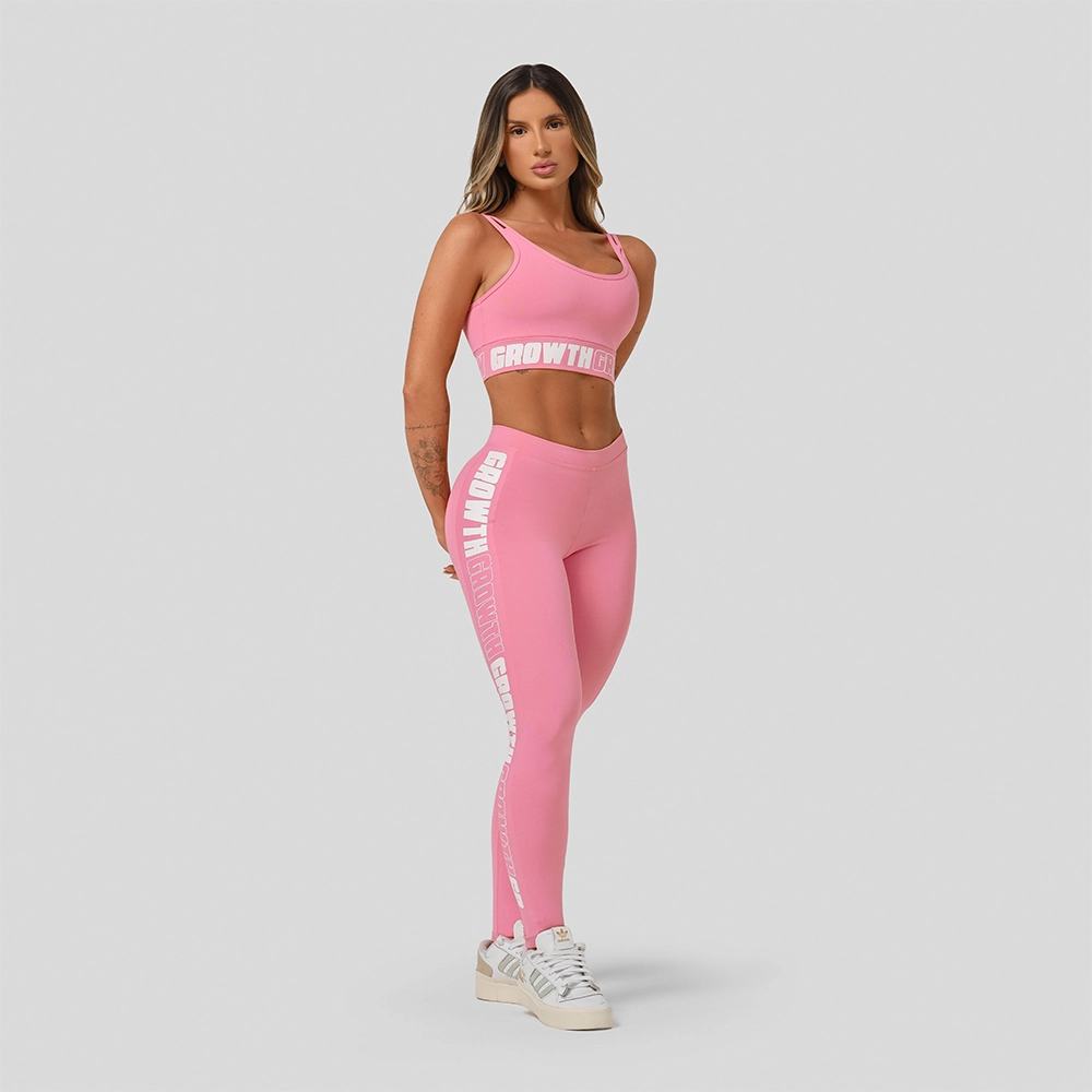 LEGGING ROSA CLARO AD RECORTE LOGO GROWTH - GROWTH SUPPLEMENTS