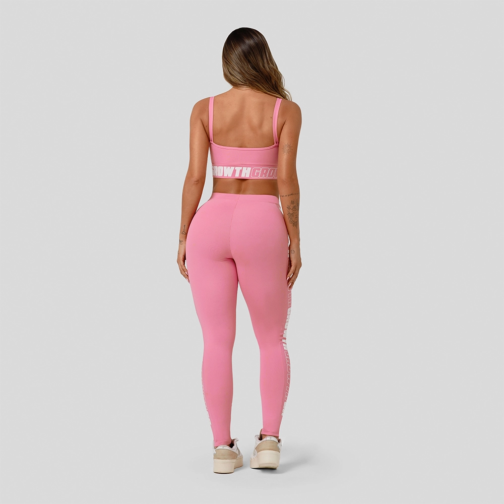 LEGGING ROSA CLARO AD RECORTE LOGO GROWTH - GROWTH SUPPLEMENTS