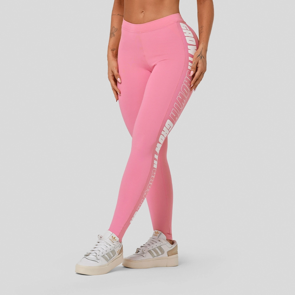 LEGGING ROSA CLARO AD RECORTE LOGO GROWTH - GROWTH SUPPLEMENTS