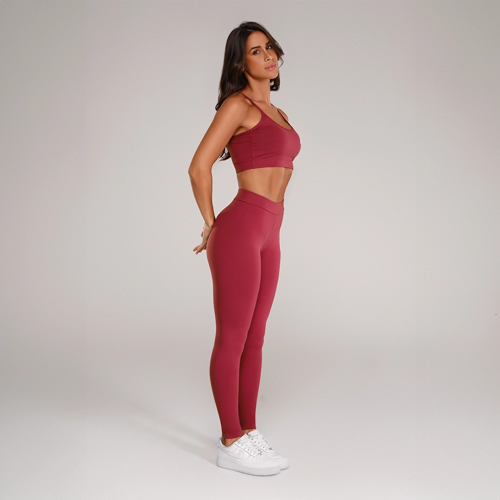 Legging Growth G Marrom Russet