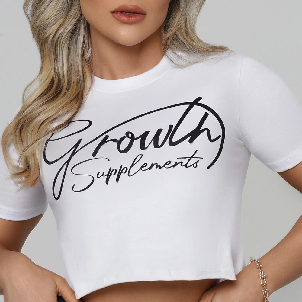Cropped Growth Fine Branco