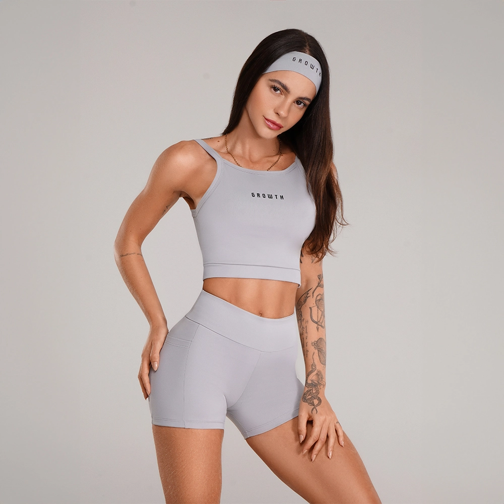 SHORT GROWTH BEAUT CINZA GLITTER -  GROWTH SUPPLEMENTS