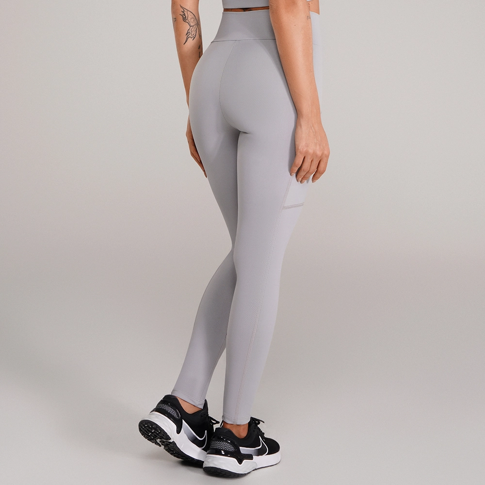 LEGGING GROWTH BEAUT CINZA GLITTER -  GROWTH SUPPLEMENTS