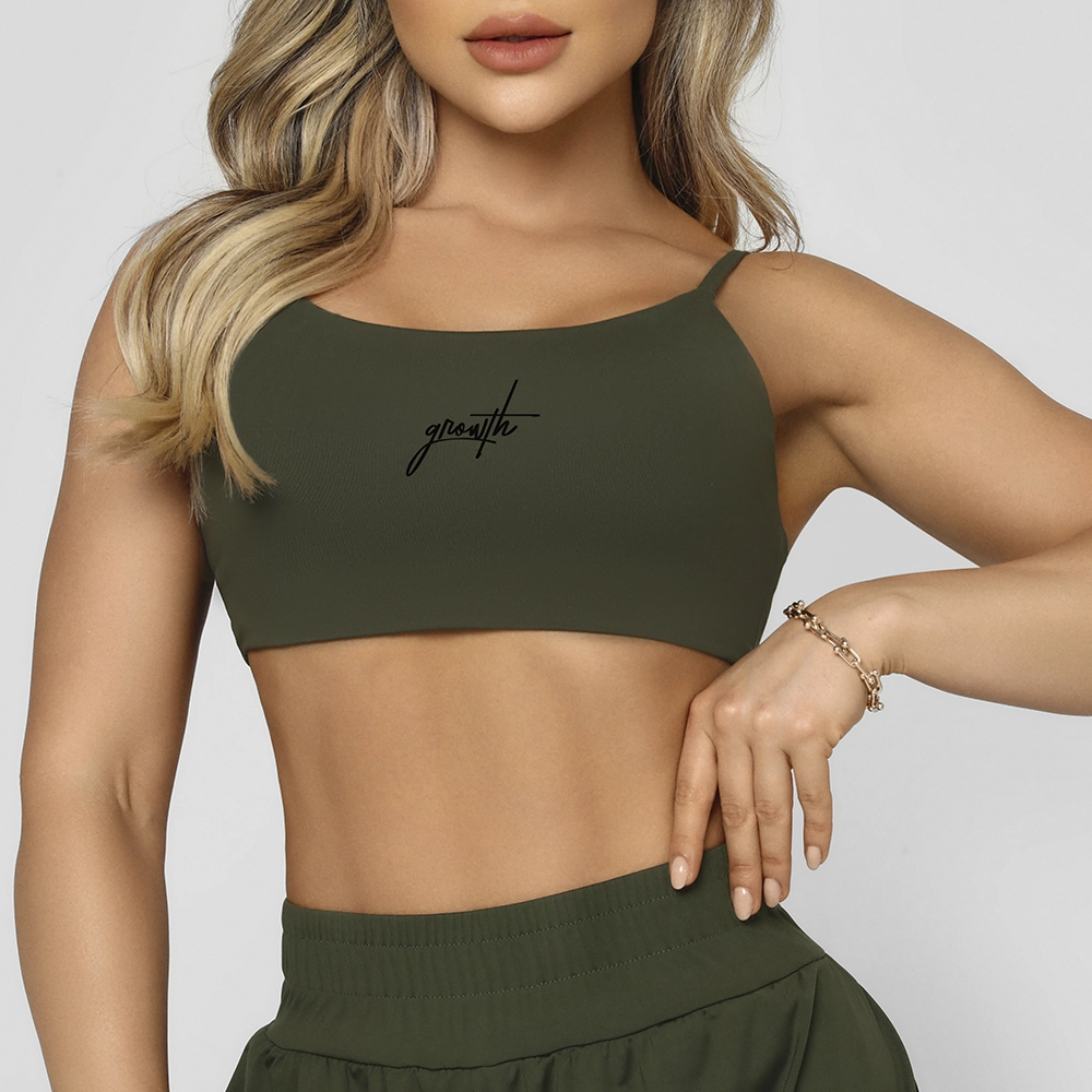 Top Verde Musgo Growth Manuscrito