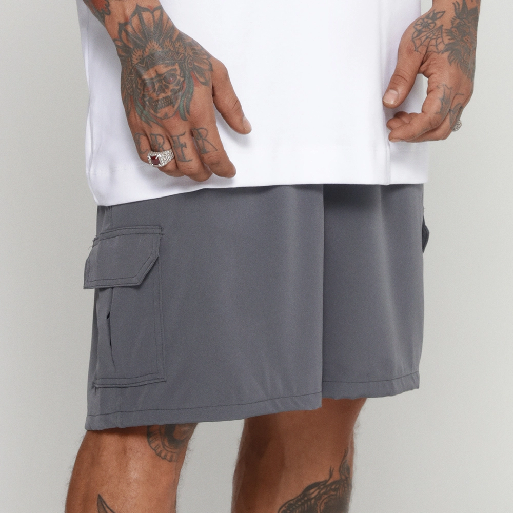 Bermuda Growth Cargo Cinza Chumbo