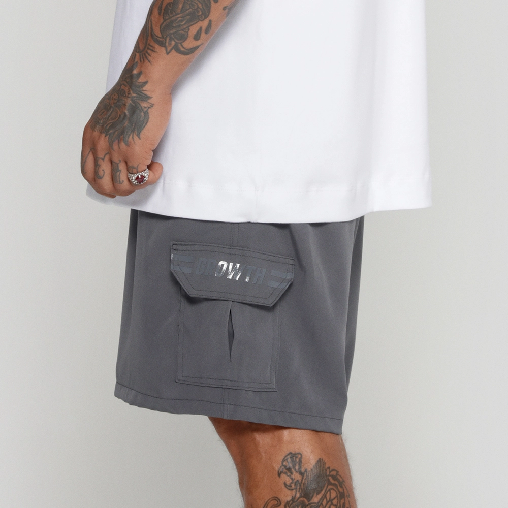 Bermuda Growth Cargo Cinza Chumbo