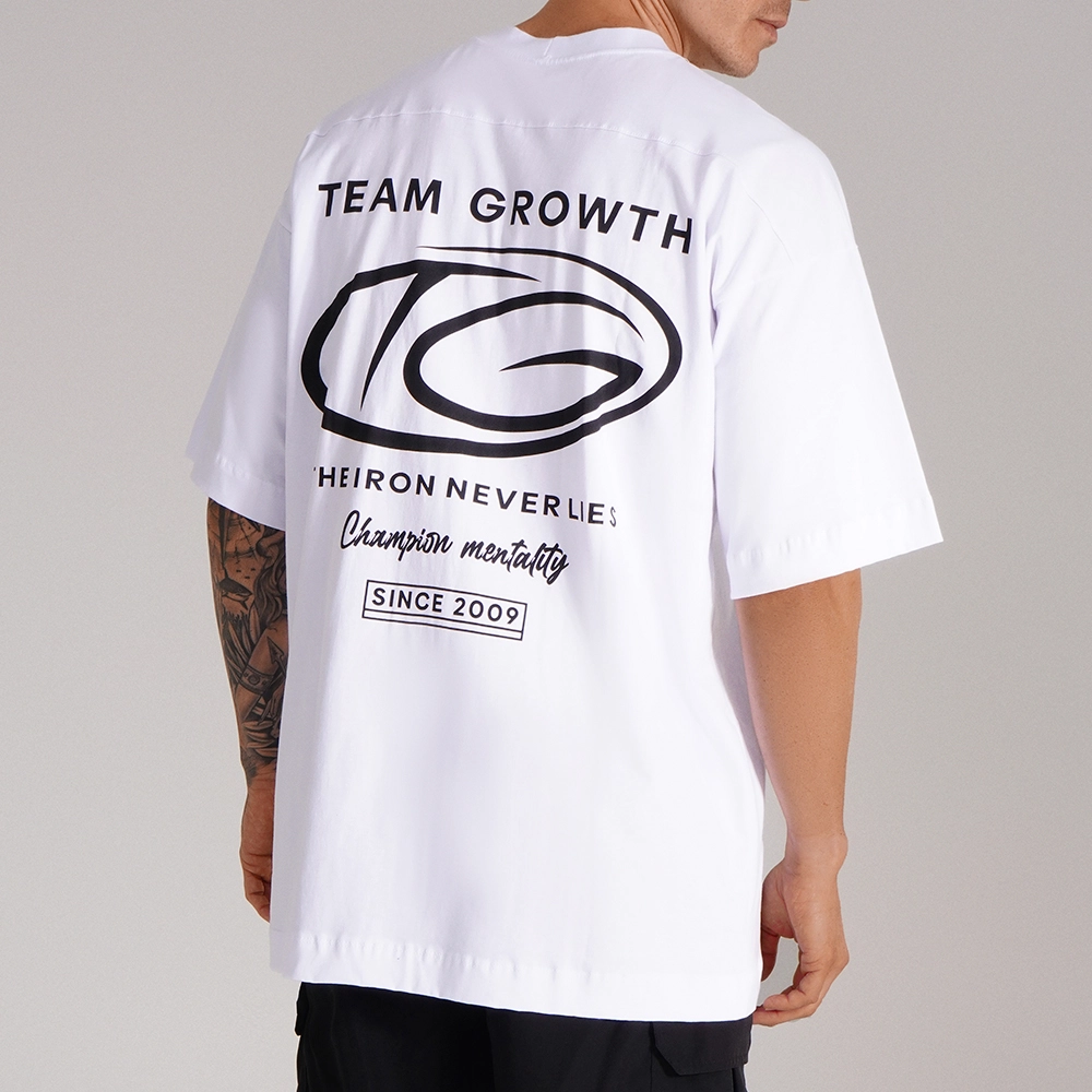 Camiseta Growth Oversized Champion Branca