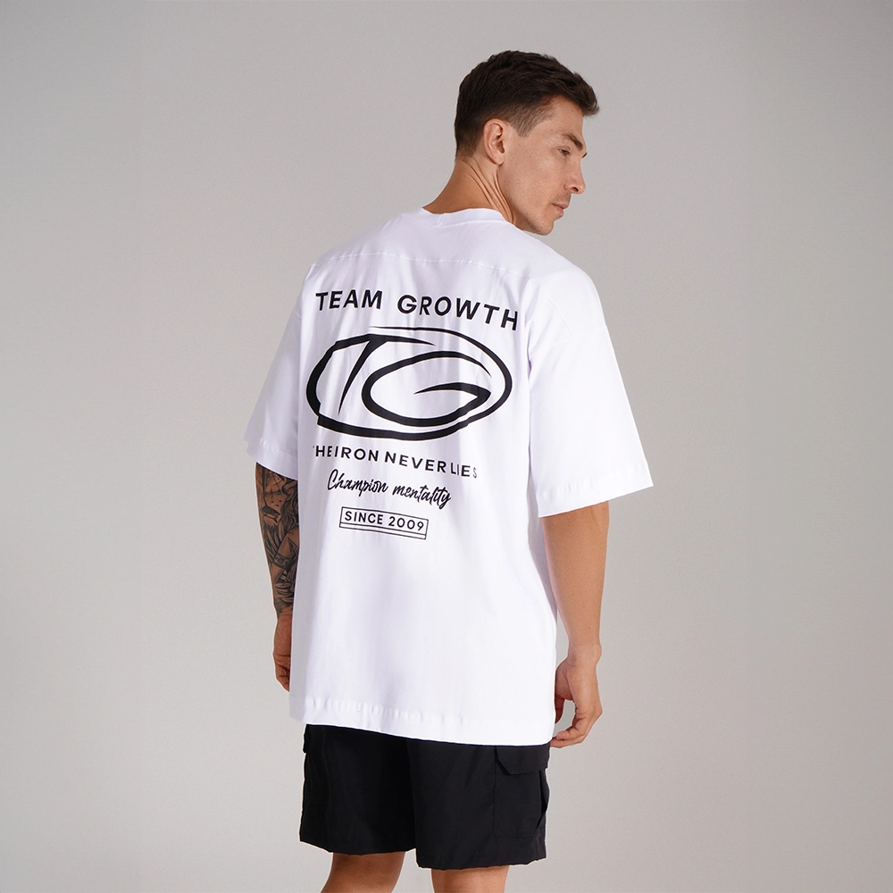 Camiseta Growth Oversized Champion Branca
