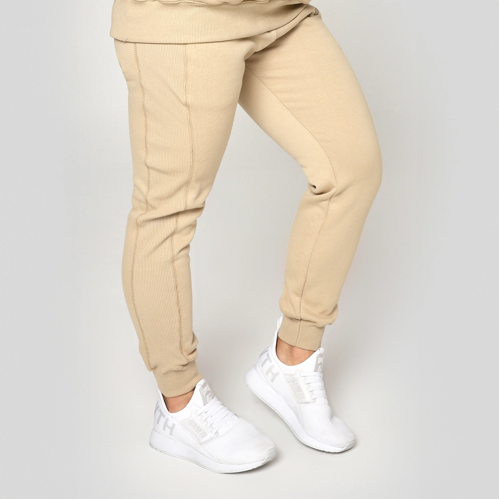 CALÇA MOLETOM GROWTH UNDER BEGE - GROWTH SUPPLEMENTS