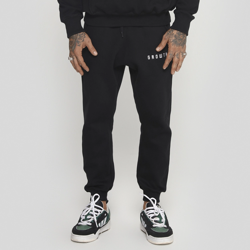 CALÇA MOLETOM GROWTH UNDER PRETO - GROWTH SUPPLEMENTS