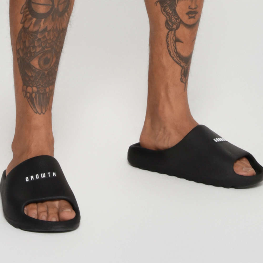 CHINELO SLIDE SOFT GROWTH PRETO - GROWTH SUPPLEMENTS