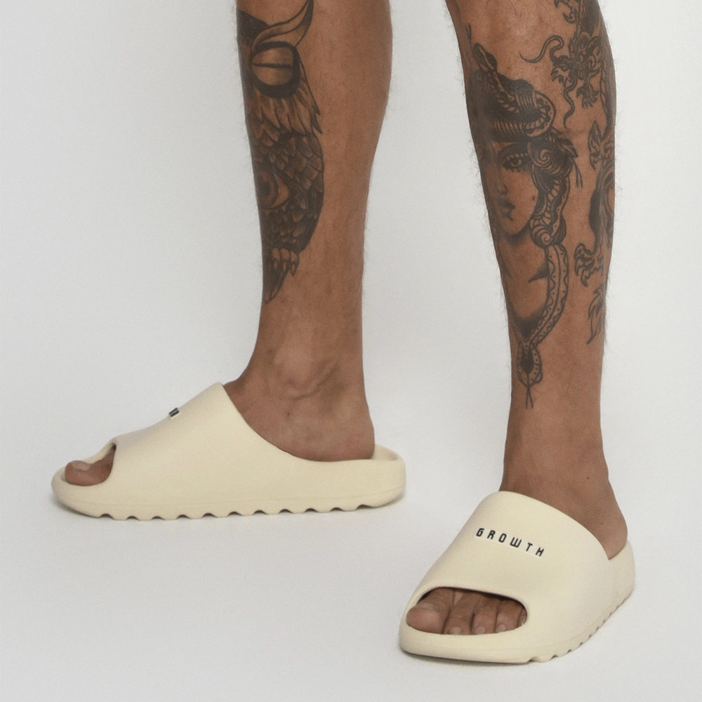 CHINELO SLIDE SOFT GROWTH MARFIM  - GROWTH SUPPLEMENTS