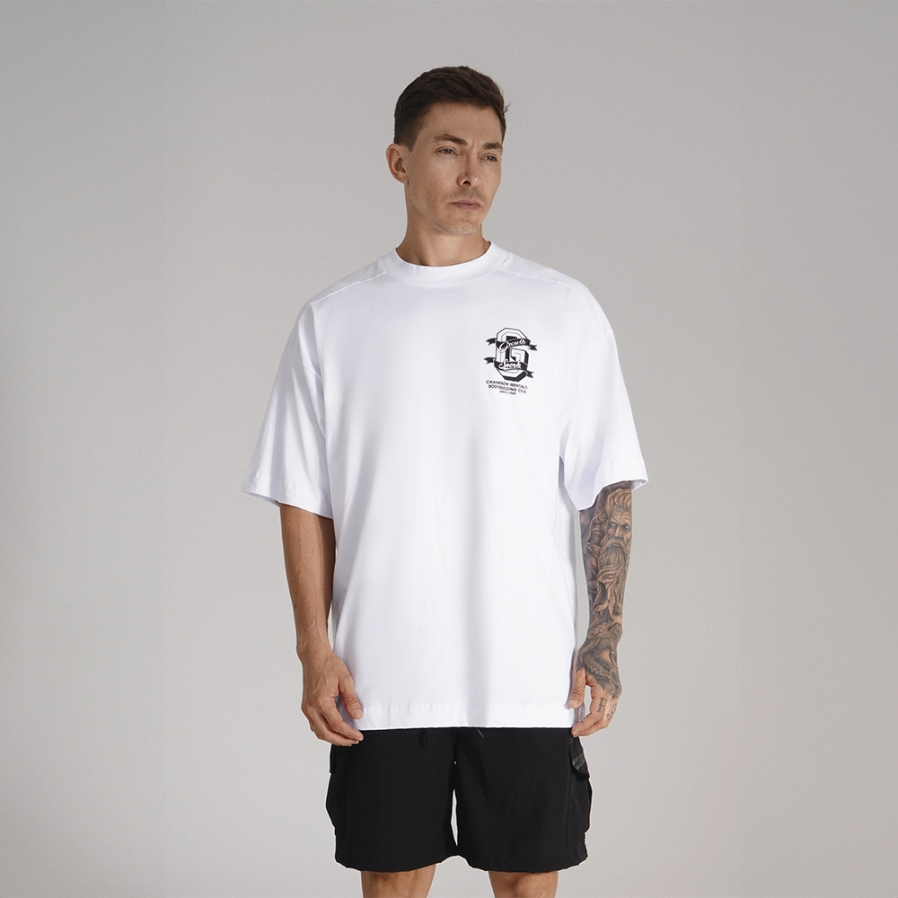 Camiseta Growth Oversized Mentality Branca