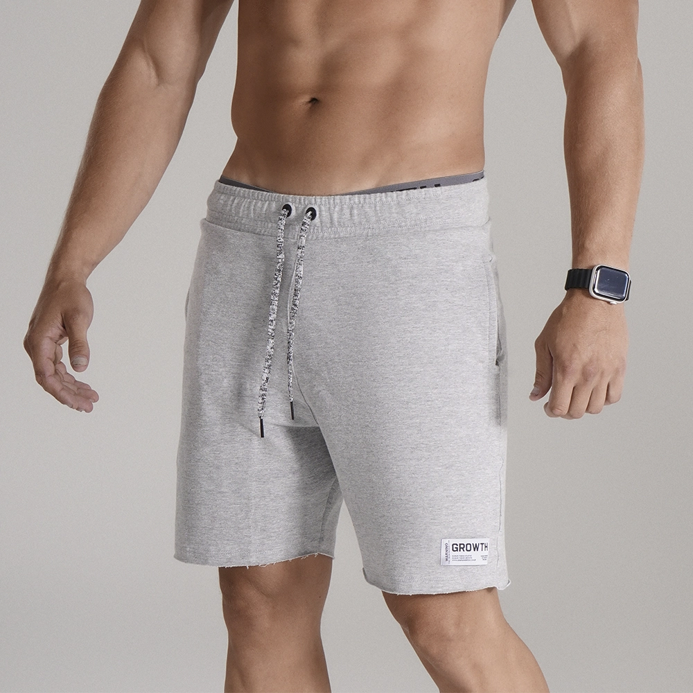 Bermuda Growth Fit Cinza Mescla