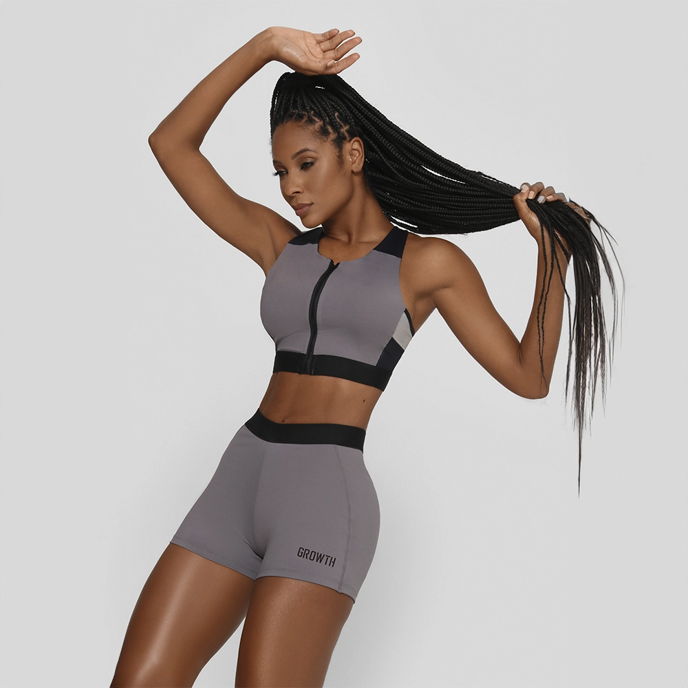 Short Growth Elasti Cinza