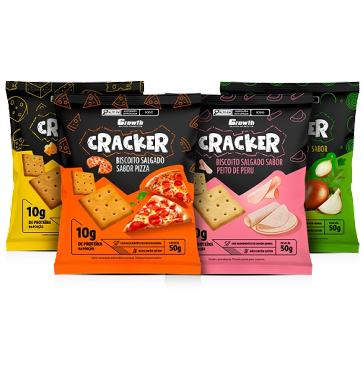 Foto do produto CRACKER BISCOITO SALGADO 50G