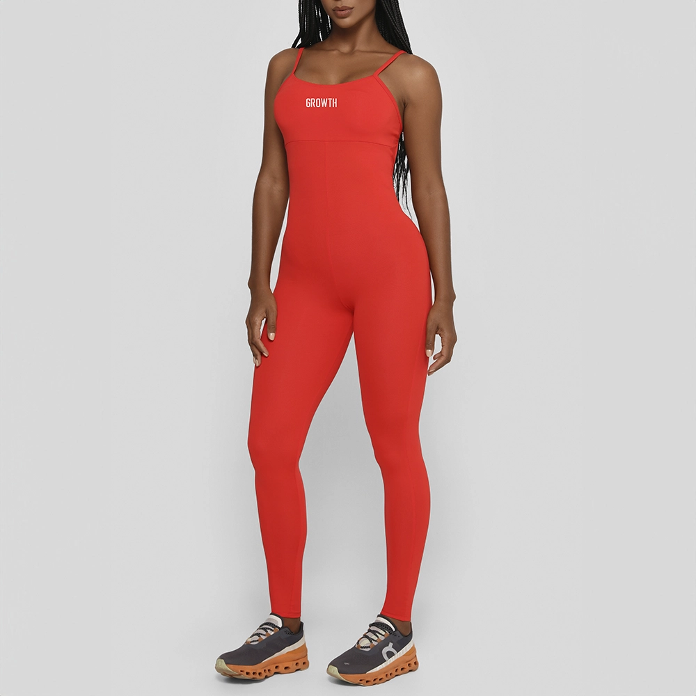 Macacão Growth Under Vermelho Tomato