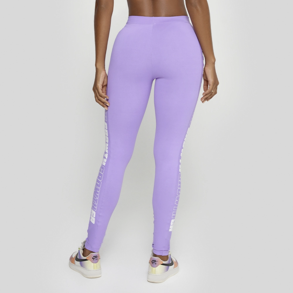 Legging Lilas Ad Recorte Logo Growth