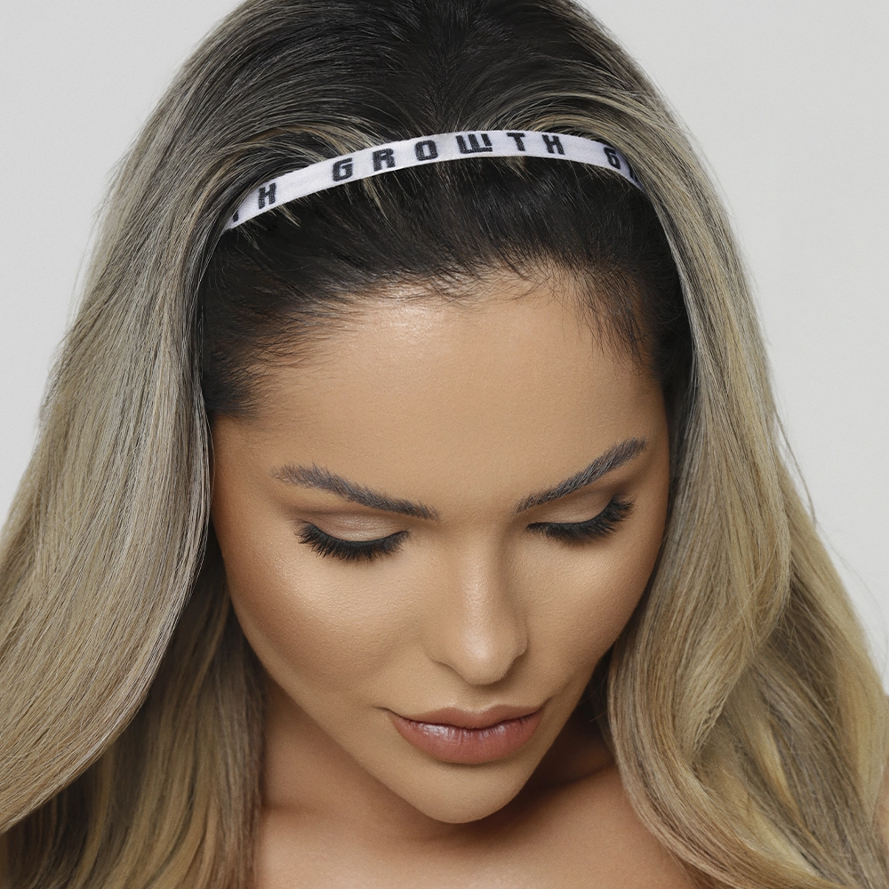 FAIXA DE CABELO SLIM GROWTH BRANCA -  GROWTH SUPPLEMENTS