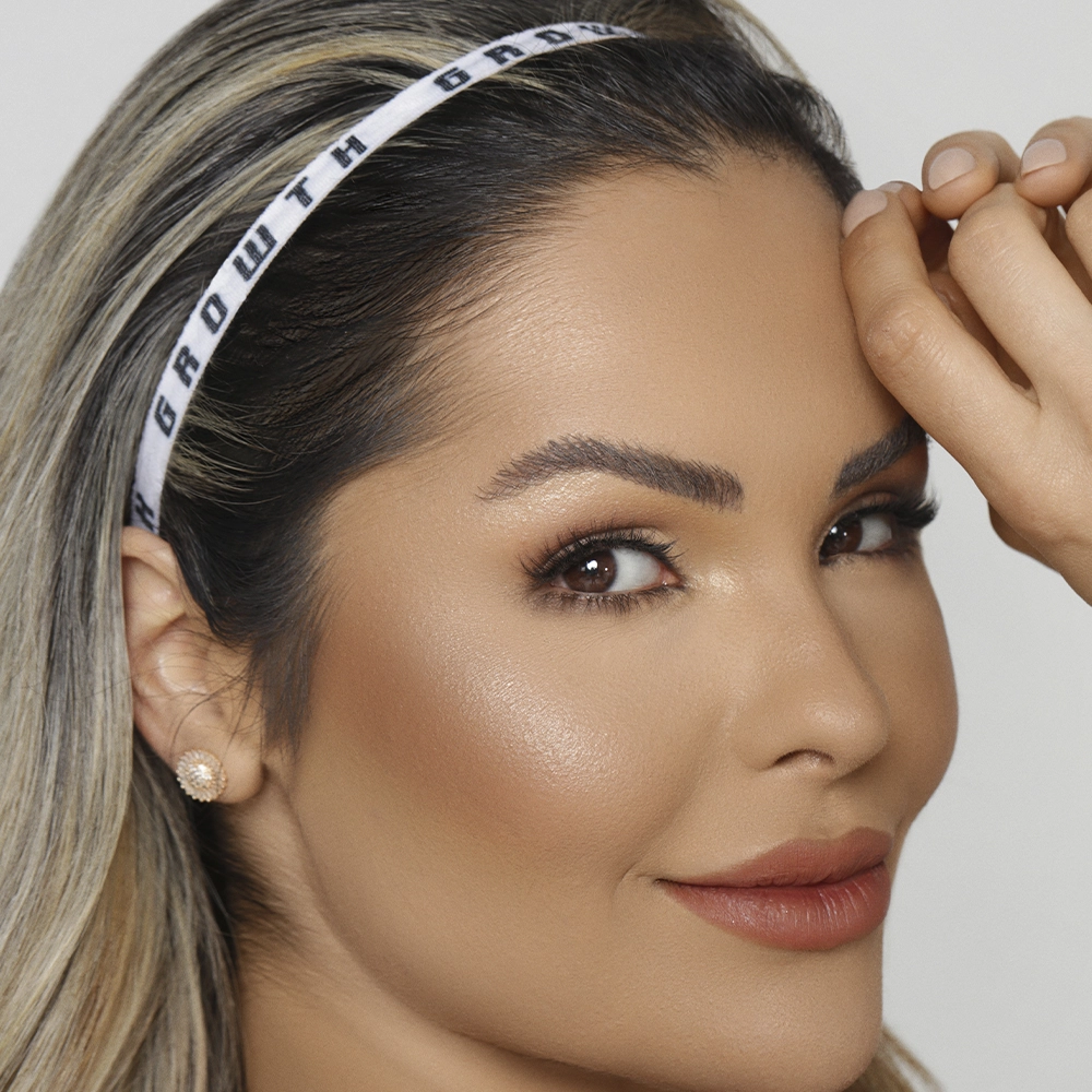 FAIXA DE CABELO SLIM GROWTH BRANCA -  GROWTH SUPPLEMENTS