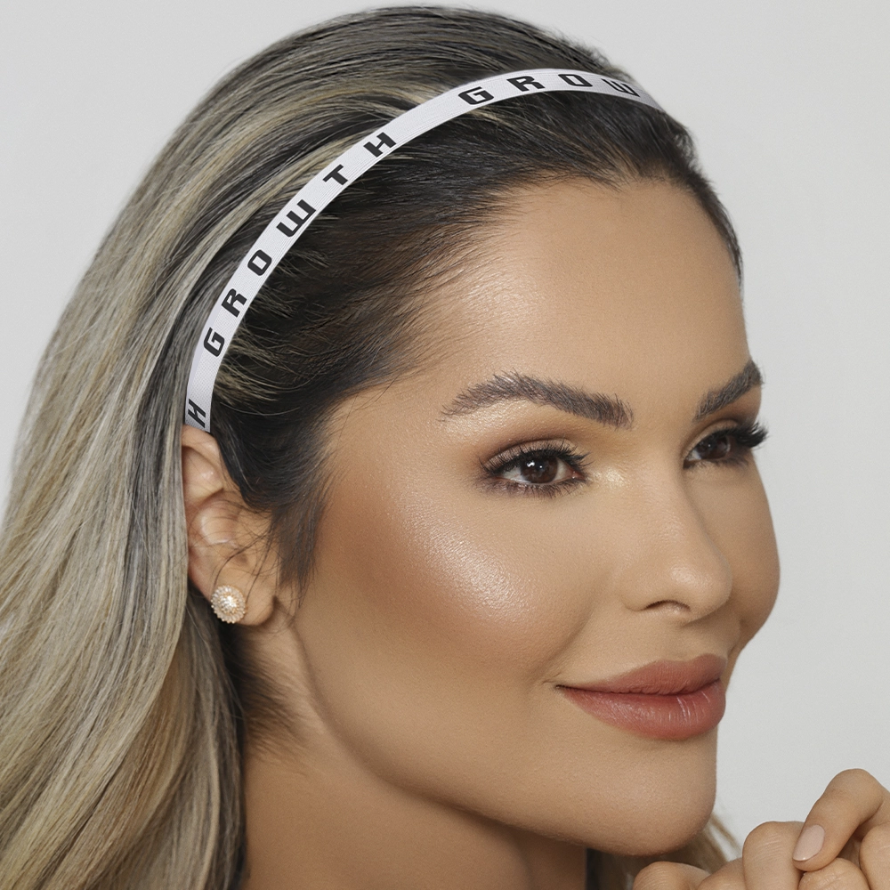 FAIXA DE CABELO SLIM GROWTH BRANCA -  GROWTH SUPPLEMENTS