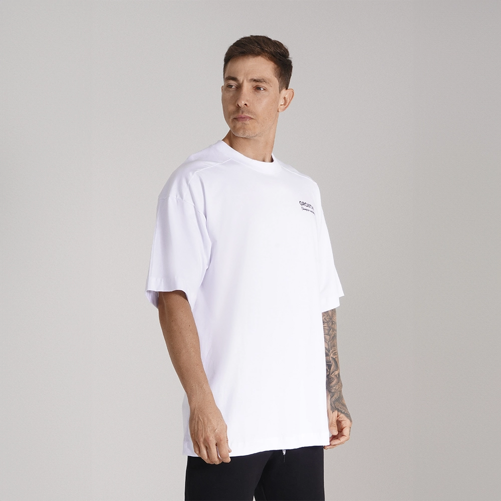 Camiseta Growth Oversized Born Branca