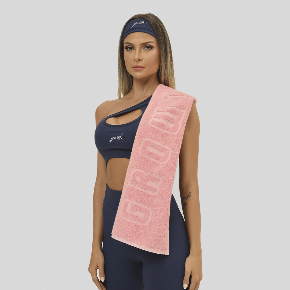 TOALHA TREINO GROWTH ROSA - GROWTH SUPPLEMENTS