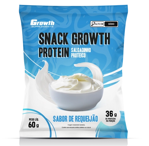 Snack Growth Protein sabor requeijão