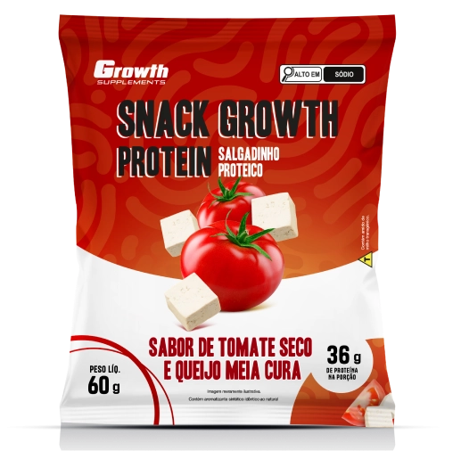 Snack Growth Protein sabor tomate