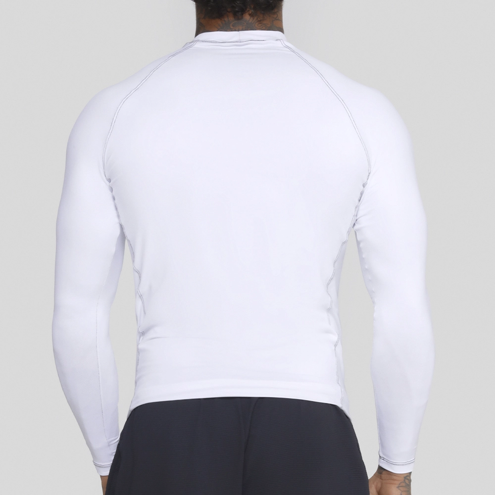 CAMISETA TÉRMICA MANGA LONGA GROWTH NEC BRANCA - GROWTH SUPPLEMENTS