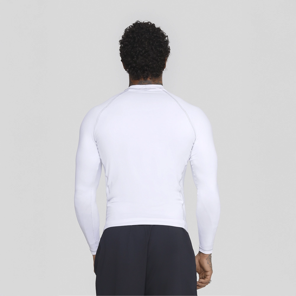 CAMISETA TÉRMICA MANGA LONGA GROWTH NEC BRANCA - GROWTH SUPPLEMENTS