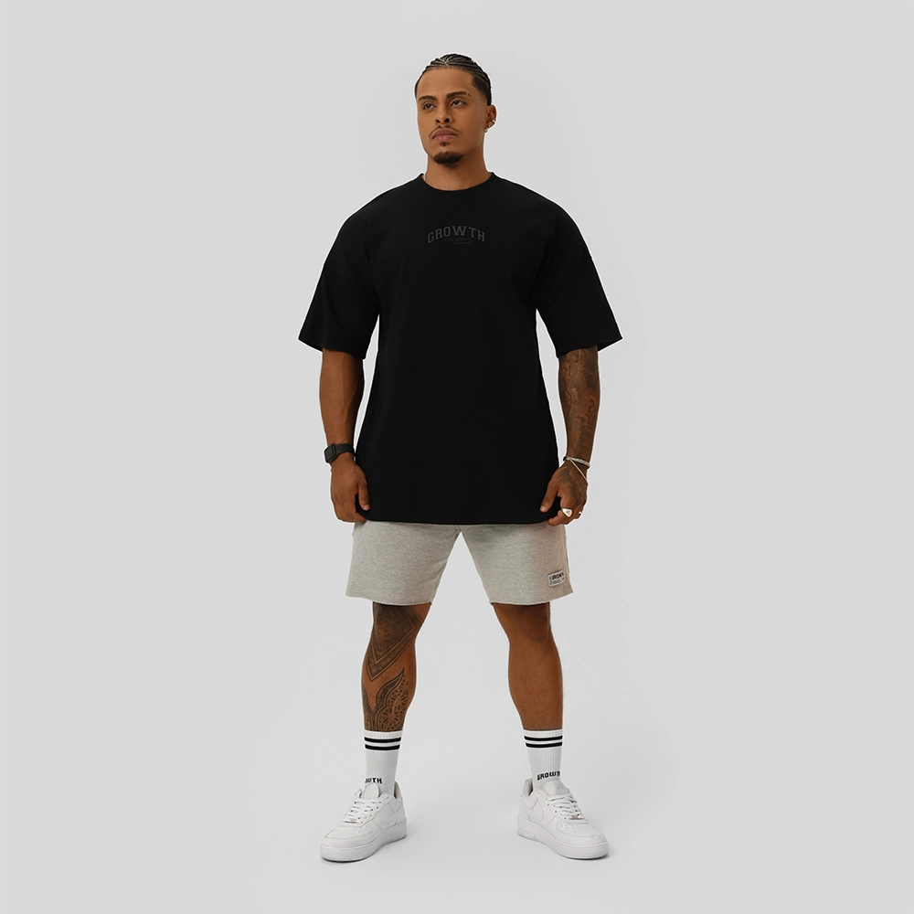 Camiseta Growth Oversized Achievement All Black