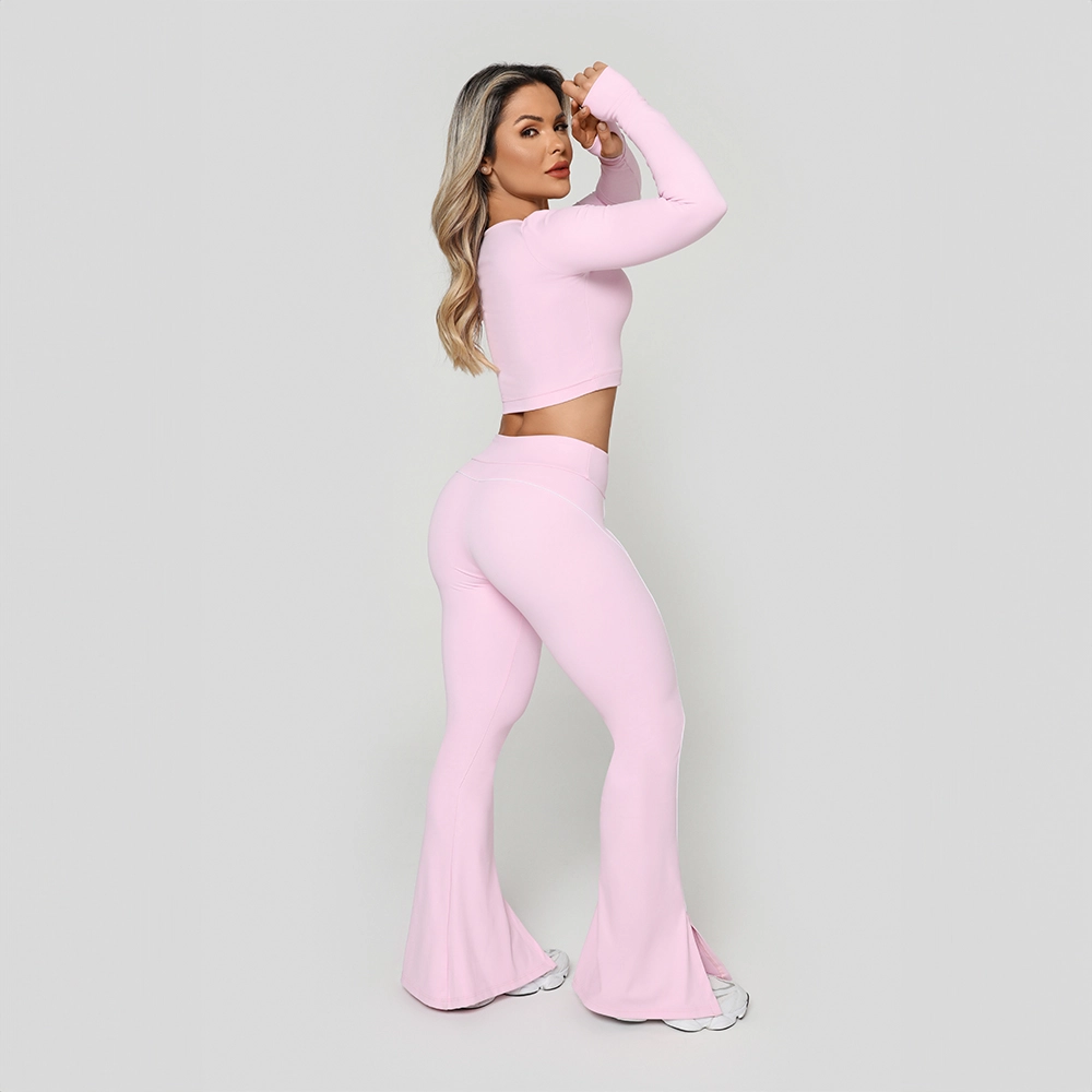 CROPPED GROWTH FILE MANGA LONGA ROSA TULE - GROWTH SUPPLEMENTS