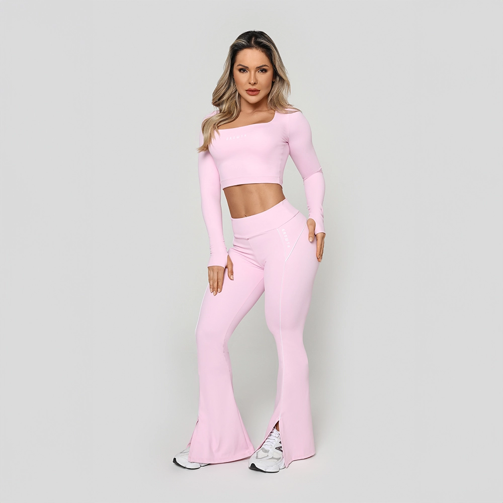 CROPPED GROWTH FILE MANGA LONGA ROSA TULE - GROWTH SUPPLEMENTS